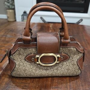 Ckassic Brown and Tan Y2K  Handbag